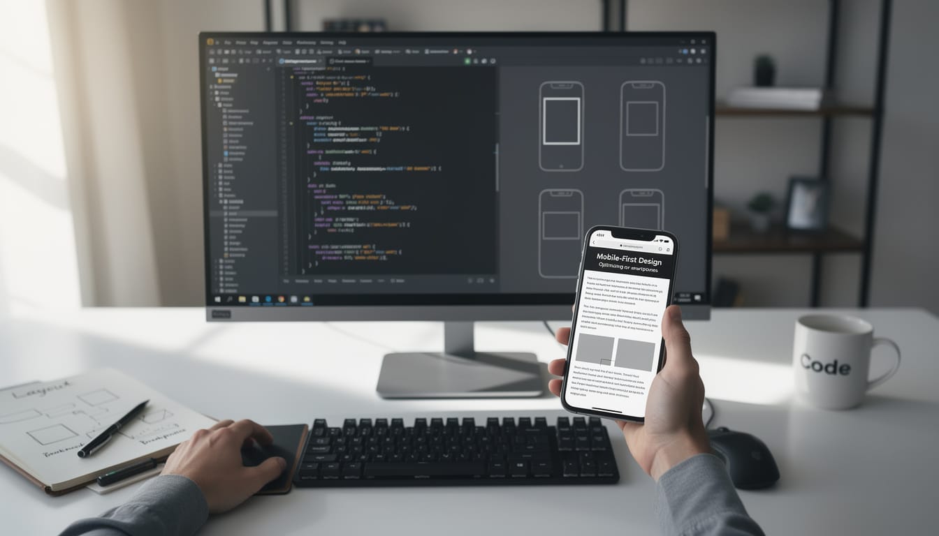 découvrez comment le développeur web optimise la lisibilité du contenu rédigé pour les smartphones grâce au mobile-first index, garantissant une expérience utilisateur fluide et adaptée aux petits écrans.